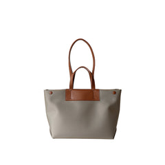 Bi-Color Oversized Tote Bag
