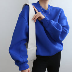 Long Sleeves Oversized Sweatshirt