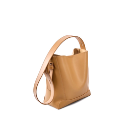 Leather Bucket Bag