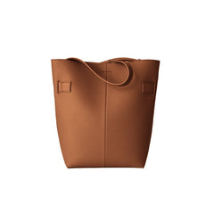 Leather Bucket Bag