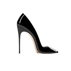 Diamante Buckled High Heel Pumps - 10cm