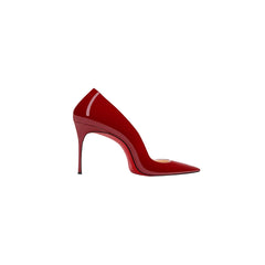 Patent Leather Mid Heel Pumps - 6cm