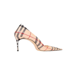 Striped Mid Heel Pumps - 6cm