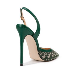 Slingback High Heel Sandals - 12cm