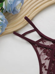 4PCS Women Sexy Lace Thong