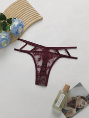 4PCS Women Sexy Lace Thong