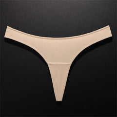 4pcs One Thread Cotton T-back Thong