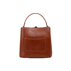 Buckled Bucket Bag