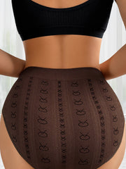 5pcs/pack Mid Waist Seamless Women Panties