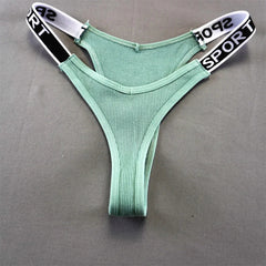 6PCS/Set Women Thongs