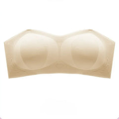 Bestseller estivi Reggiseno Tubo Senza Cuciture Invisibile Senza Spalline Senza Ferretto Push Up Sottile Antiscivolo Intimo