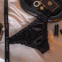 Elastic Sexy Satin Thong