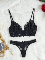 Floral Valentine Charming Brief Panty Underwear