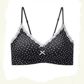 French Floral Vest Style Bra