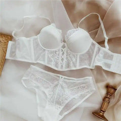 French Lace Push Up lingerie
