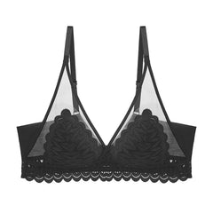 French Style Lace Triangle Bralette