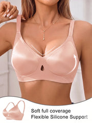 High Side Wing Wireless Seamless Bras