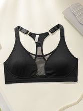 Mesh Fabric Vest-Style Bra