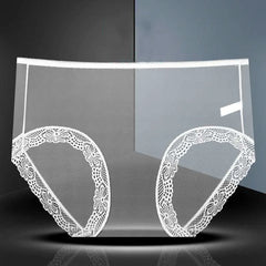 Mesh See Through Briefs Women Transparent Underwear