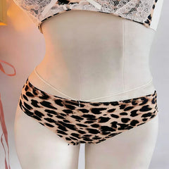 Sexy Leopard Print Lace lingerie