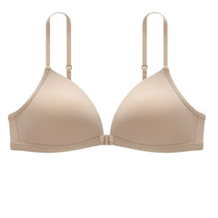 Nouveau Soutien Gorge Triangle Francais Premium Femme Leopard Fermeture Devant Bretelles Fines Anti Affaissement Confortable