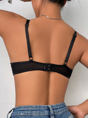 Plunge Padded Push Up Bra
