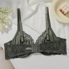 Plus Size Dark Green Bras