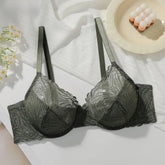 Plus Size Dark Green Bras