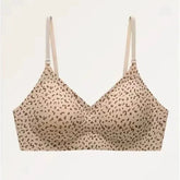 Reggiseno Senza Cuciture Push Up Senza Ferretto Donna Valorizza Schiena Bretelle Sottili Traspirante Aderente Snellente