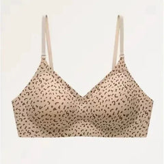 Reggiseno Senza Cuciture Push Up Senza Ferretto Donna Valorizza Schiena Bretelle Sottili Traspirante Aderente Snellente