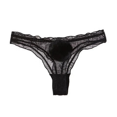 Removable Ball Bunny Girl Sexy Thong
