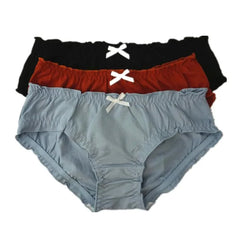 Ruffles Grils Cotton Underwear
