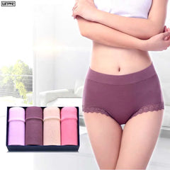 Ruffles Lace Bamboo Underwear