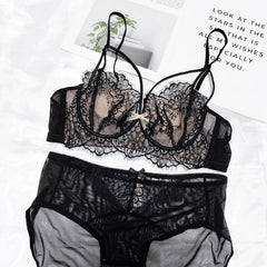 Sexy Hollow Out Lace lingerie