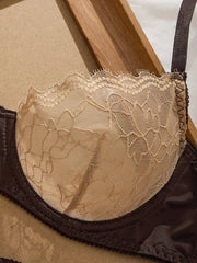 Sexy Lace Flowers Embroidery lingerie