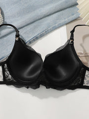 Sexy Leopard Print Lace Underwire Bra