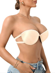 Solid Strapless Bra
