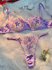 Valentine's Eve Light Purple Danube Group Ladies Sexy lingerie