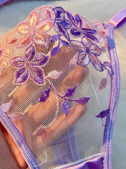 Valentine's Eve Light Purple Danube Group Ladies Sexy lingerie