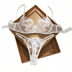White Feather Comfortable Underwear