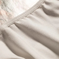 White Sports Cotton G String Women T Back Seamless Thong