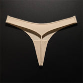 White Sports Cotton G String Women T Back Seamless Thong