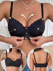 Women Front Closure Wireless Bras