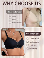 Women Front Closure Wireless Bras