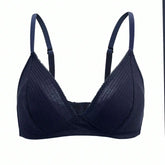 Women Ribbed Triangle Bra