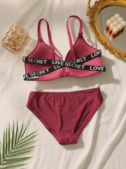 Women Wireless Front Closure Push Up Bra