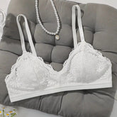 Women Wireless Lace Bralette