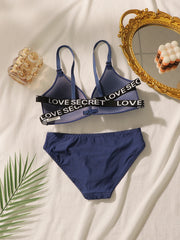 Women's Sexy Letter Strap Adjustable Underwear