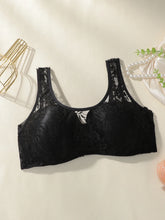 Women's embroidered lace plus size Underwear
