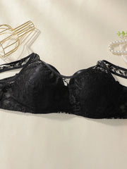 Women's embroidered lace plus size Underwear
